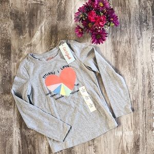 Cat & Jack Long Sleeve Shirt size S (6-6X)